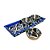 CONJUNTO PRATO EM PORCELANA AZUL E BRANCA COM 03 MINI PETISQUEIRAS EM METAL - Imagem 3