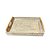 BANDEJA BALI RATTAN COM BAMBU RETANGULAR - Imagem 1