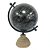 GLOBO DECORATIVO NEGRO COM BASE EM MADEIRA - Imagem 1