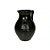 VASO PREMIUM CERAMICA IMPORTADO TANZANIA RUSTICO DE AZUL D22XA35CM - Imagem 3