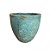 VASO VIETNAMITA DE CERAMICA IMPORTADO TOQUIO MUSGO D28XA31CM - Imagem 1
