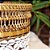 CESTARIA CENTRO DE MESA RATTAN E CONCHAS D33XA19CM - Imagem 4