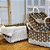 CESTA DECORATIVA RATTAN BALI RETANGULAR BRANCO E NATURAL - Imagem 3