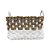 CESTA DECORATIVA RATTAN BALI RETANGULAR BRANCO E NATURAL - Imagem 2