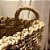 CESTO RATTAN BALI RETANGULAR NATURAL - Imagem 4