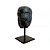 ESCULTURA IMPORTADA CABECA DE BUDA DECORATIVA EM PEDRA NATURAL NEGRA COM SUPORTE A20CM - Imagem 2