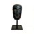 ESCULTURA IMPORTADA CABECA DE BUDA DECORATIVA EM PEDRA NATURAL NEGRA COM SUPORTE A20CM - Imagem 1