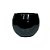 BACIA VIETNAMITA CERAMICA IMPORTADA NEPAL PRETO D28XA23CM - Imagem 1