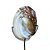 CASTICAL DECORATIVO OCEAN ART COLLETION EM CONCHA NATURAL COM SUPORTE 34CM - Imagem 2