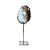 CASTICAL DECORATIVO OCEAN ART COLLETION EM CONCHA NATURAL COM SUPORTE 34CM - Imagem 1