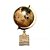 GLOBO DECORATIVO INDIANO TERRACOTA BASE EM MADEIRA SQUARE 28CM - Imagem 2