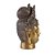 ESCULTURA CABECA BUDA DOURADA COM BRONZE - Imagem 2