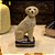 ESCULTURA IMPORTADA CACHORRO EM PORCELANA 20CM ESQUERDO - Imagem 2