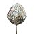 CASTICAL DECORATIVO OCEAN ART COLLETION EM CONCHA NATURAL COM SUPORTE 30CM - Imagem 1