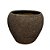 VASO VIETNAMITA DE CERAMICA IMPORTADO JULIET ATLANTIS HELIO D21XA16CM - Imagem 1