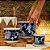 CACHEPOT PORCELANA AZUL E BRANCA VENTO DE OUTONO D19XA17CM - Imagem 2