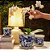 CACHEPOT PORCELANA AZUL E BRANCA BOTANICA ENCANTADA D19XA16CM - Imagem 3