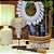 CESTARIA CENTRO DE MESA RATTAN E CONCHAS D22XA14CM - Imagem 3
