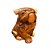 ESCULTURA CACHORRO MADEIRA NATURAL 20CM - Imagem 1