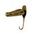 GANCHO BRONZE BALI ALLIGATOR DOURADO - Imagem 3