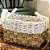 CESTO RATTAN BALI RETANGULAR NATURAL E BRANCO - Imagem 4