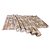 JOGO AMERICANO BATIK PENAS CONJUNTO COM 6 - Imagem 2