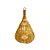 MINI LUMINARIA PENDENTE FIBRA RATTAN IMPORTADA UBUD D22XA32 - Imagem 2