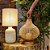 MINI LUMINARIA PENDENTE FIBRA RATTAN IMPORTADA NUSA DUA D27XA29CM - Imagem 3