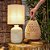 MINI LUMINARIA PENDENTE FIBRA RATTAN IMPORTADA JIMBARAN D18XA22CM - Imagem 3
