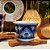 CACHEPOT PORCELANA AZUL E BRANCA IMPERIO D16XA12CM - Imagem 3