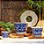 CACHEPOT PORCELANA AZUL E BRANCA BOREAL D16XA12CM - Imagem 3