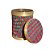 CAIXA BALI CILINDRICA TRAMA BAMBU VERMELHO E VERDE COM TAMPA D16CM - Imagem 2