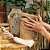 CAIXA BALI CILINDRICA TRAMA BAMBU NATURAL COM TAMPA D16CM - Imagem 3
