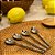 CONJUNTO DE COLHERES EM ACO INOX 4 PECAS - Imagem 3