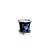 CACHEPOT PORCELANA AZUL E BRANCA JARDIM HEXAGONAL D09XA09CM - Imagem 1