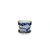CACHEPOT PORCELANA AZUL E BRANCA RAMO FLORAL D11XA09CM - Imagem 2