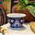 CACHEPOT PORCELANA AZUL E BRANCA IMPERIO D11XA08CM - Imagem 3