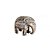 ESCULTURA ELEFANTE DECORATIVO EM MADEIRA WHITEWASH A17CM - Imagem 2