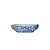 CENTRO DE MESA PORCELANA AZUL E BRANCA RENDA FLORAL D19XA05CM - Imagem 2