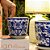 CACHEPOT PORCELANA AZUL E BRANCA JARDIM IMPERIAL PP D13XA12CM - Imagem 3