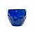 VASO VIETNAMITA DE CERAMICA IMPORTADO ARMENIA AZUL D18XA15CM - Imagem 2