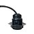 FIO PENDENTE COM BOCAL 33MM PRETO 2 METROS - Imagem 2