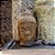 ESCULTURA IMPORTADA BALI CABECA DE BUDA EM CERAMICA A17CM - Imagem 3