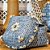 CAIXA FIBRA NATURAL AZUL COM CONCHAS EXTRA - Imagem 3