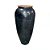 VASO PREMIUM CERAMICA IMPORTADO DUBAI PRETO D60XA140CM - Imagem 2