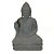 ESCULTURA BUDA BALI EM PEDRA CLARA RENDADA A60CM - Imagem 1