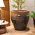 VASO RUSTICO DE CERAMICA IMPORTADO MANILA MESCLADO D71XA73CM - Imagem 3