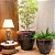 VASO RUSTICO DE CERAMICA IMPORTADO MANILA VERDE D76XA70CM - Imagem 4