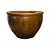 VASO RUSTICO DE CERAMICA IMPORTADO XANGAI MARROM D83XA61CM - Imagem 2
