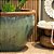 VASO RUSTICO DE CERAMICA IMPORTADO XANGAI VERDE D83XA61CM - Imagem 3